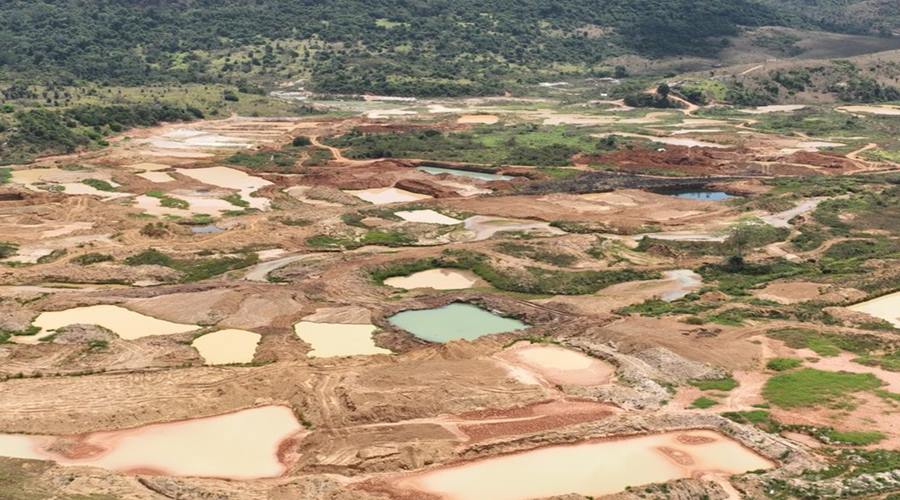 PF combate extração ilegal de minério em fazenda próxima à linha de transmissão Xingu-Rio 1