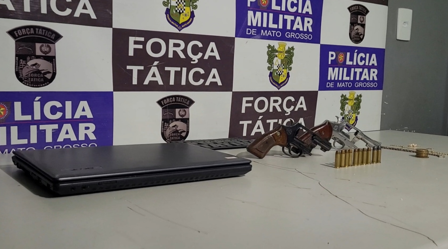 PM prende em flagrante dois indivíduos por roubo, cárcere privado e porte ilegal de arma de fogo 1