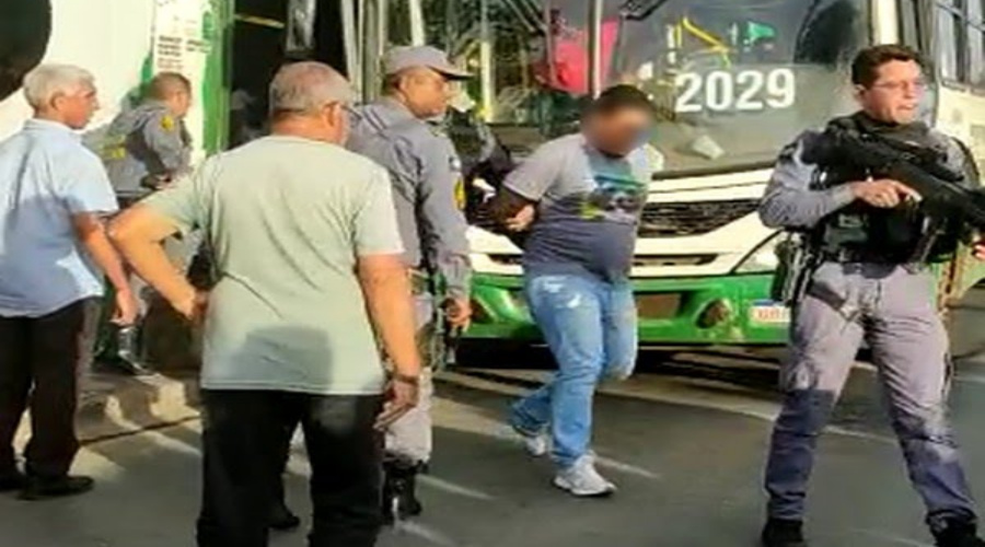 Funcionário de empresa de ônibus em Cuiabá é preso em flagrante após esfaquear colega de trabalho 1