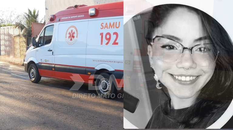 Pneu de moto estoura na avenida dos Estudantes, passageira cai, bate a cabeça no meio-fio e morre 1