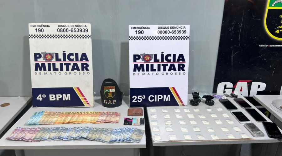 PM prende casal por tráfico de drogas em Várzea Grande e apreende carro de luxo 1