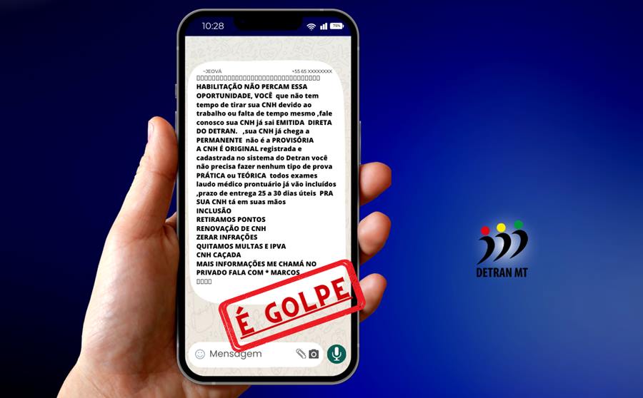 Detran-MT alerta sobre golpes envolvendo emissão de CNH e leilão de veículos 1