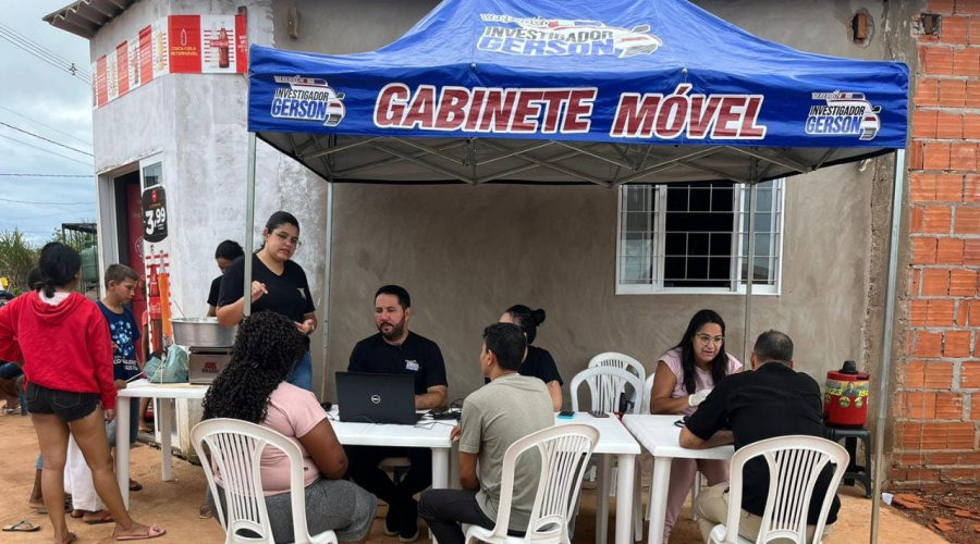 Gabinete no bairro: projeto do vereador Investigador Gerson, chega ao bairro Maria Amelia 1