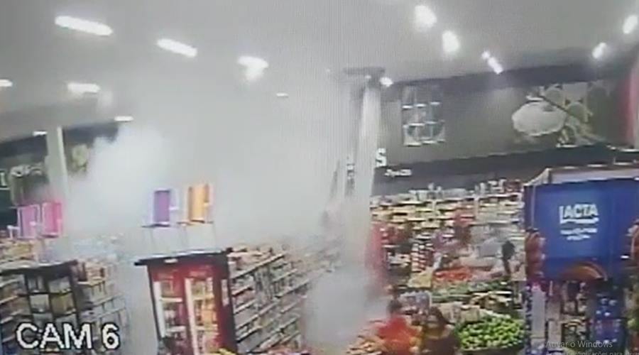 Explosão em supermercado na Vila Operaria é investigada e polícia afirma que foi um ato criminoso 1