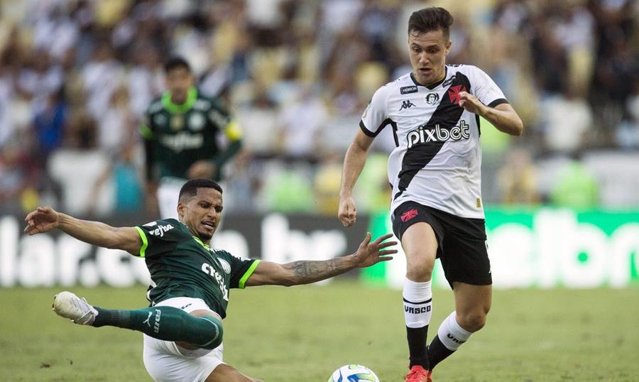 Palmeiras arranca empate com o Vasco em jogo movimentado 1