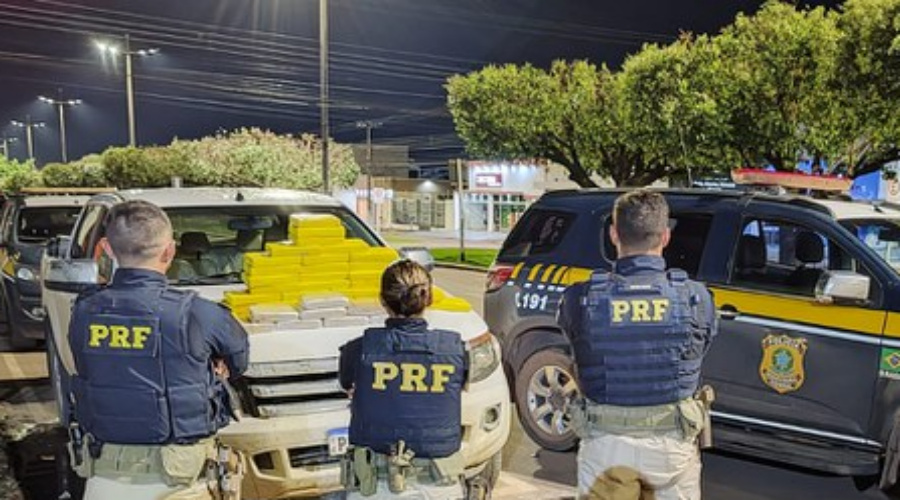 PRF apreende cloridrato de cocaína que era transportado dentro de estepe e tanque de combustível 1