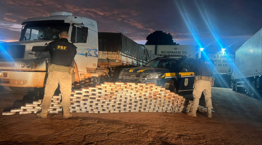 Caminhoneiro é preso pela PRF transportando pasta base de cocaína em tanque de combustível 1