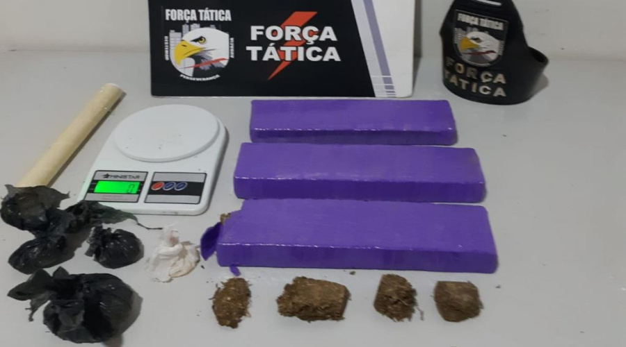 FT apreende droga e prende mulher em flagrante por tráfico de entorpecente em Tangará da Serra 1