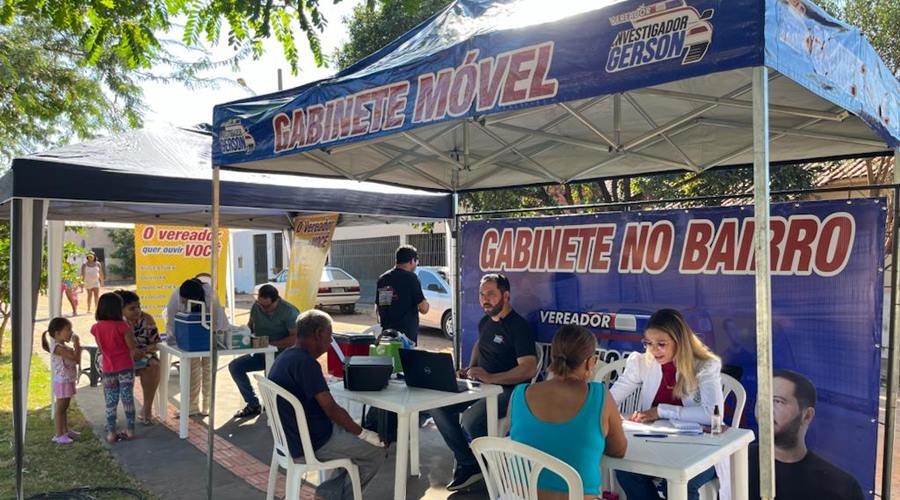 Bairro Cidade de Deus I é contemplado com Projeto do vereador Investigador Gerson, Gabinete no Bairro 1