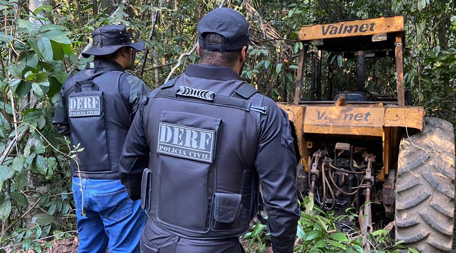 Suspeitos de matar caseiro para roubar trator em propriedade rural no interior de MT são presos 1