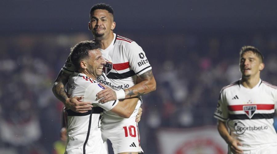 São Paulo aplica sua maior goleada do ano diante do Tolima na Sul-Americana 1