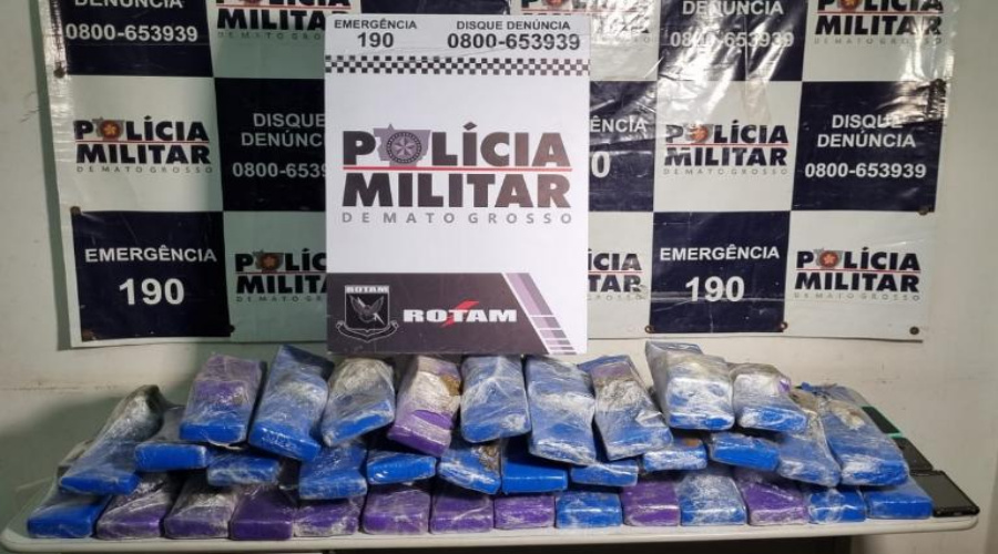 Rotam prende quatro por tráfico e apreende 35 tabletes de maconha enterrados atrás de um bar 1