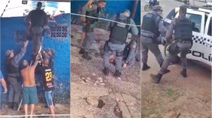 Criança sobe em muro para pegar pipa, recebe descarga elétrica é socorrida por PMs mas morre ao dar entrada em hospital 1