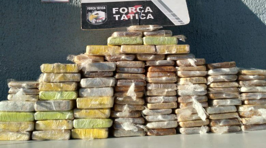 Força Tática prende homem e apreende 100 quilos de pasta base de cocaína em Cuiabá 1