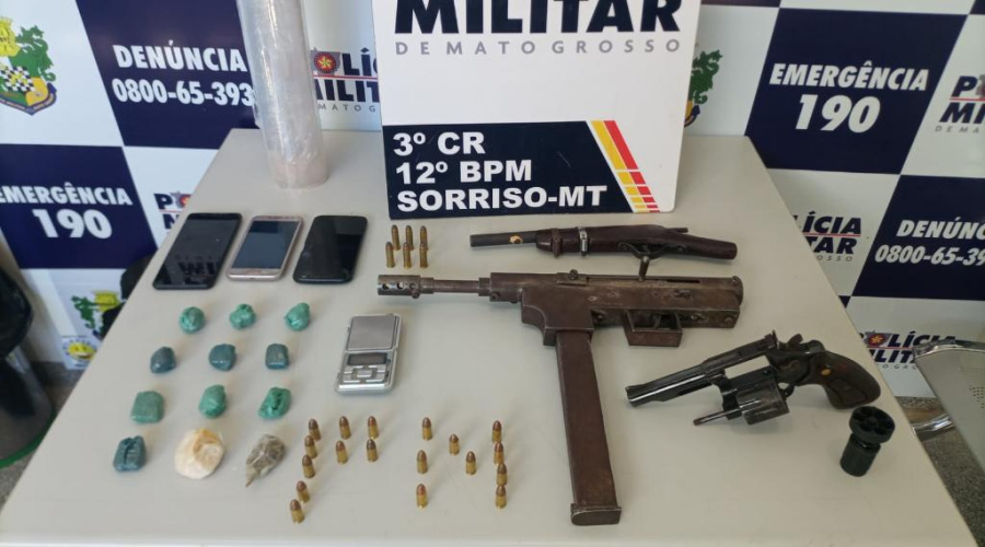 Polícia Militar prende integrantes de facção criminosa, apreende armas e munições 1