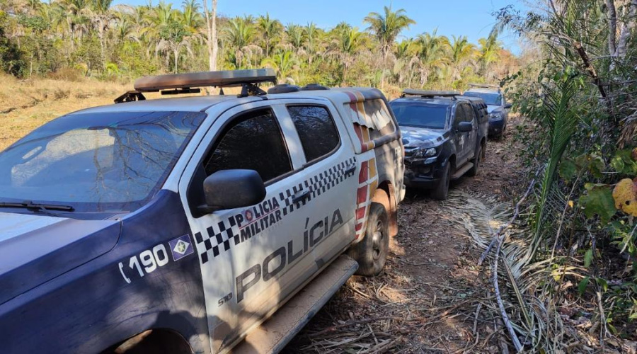 Polícia Militar impede invasão a fazenda e prende quatro suspeitos do crime 1