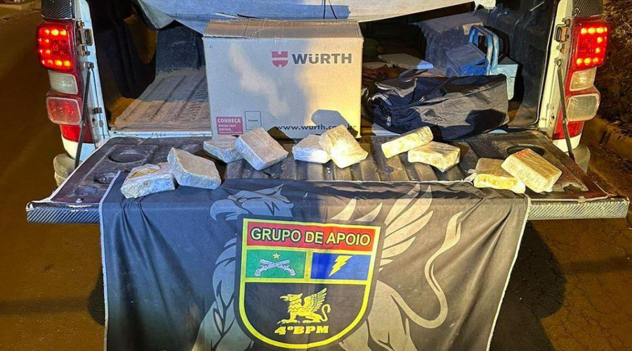 Polícia Militar prende três pessoas e apreende tabletes de maconha e cocaína em Várzea Grande 1