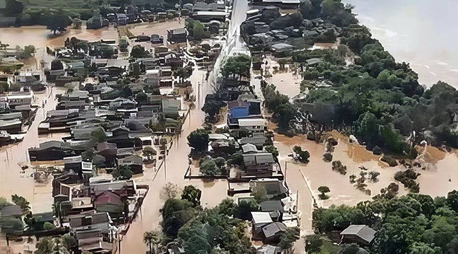 Mortes no Rio Grande do Sul chegam a 41 por causa de ciclone 1