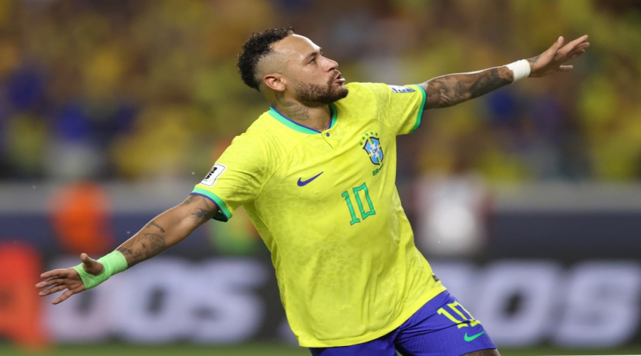 Neymar bate recorde em show da Seleção no Mangueirão 1