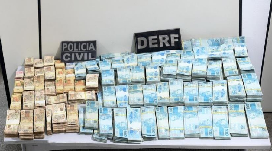 Polícia Civil apreende mais de R$ 1,3 milhão com dono de distribuidora preso em flagrante por receptação qualificada 1