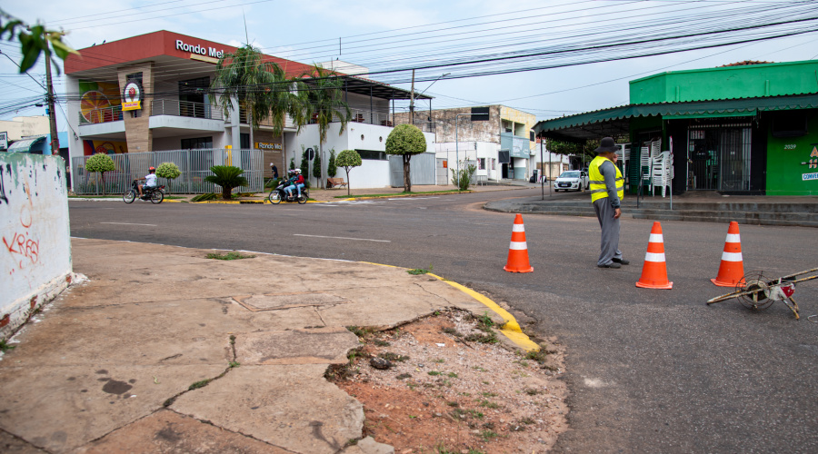 Setrat altera mão de direção da Rua da Constituição no Jardim Brasília 1