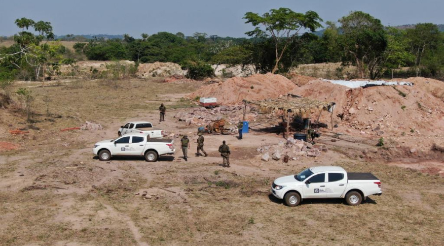 Sema-MT combate extração ilegal de minérios no Norte de Mato Grosso 1