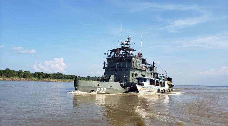 Marinha apreende cerca de 1,3 tonelada de drogas no Amazonas 1