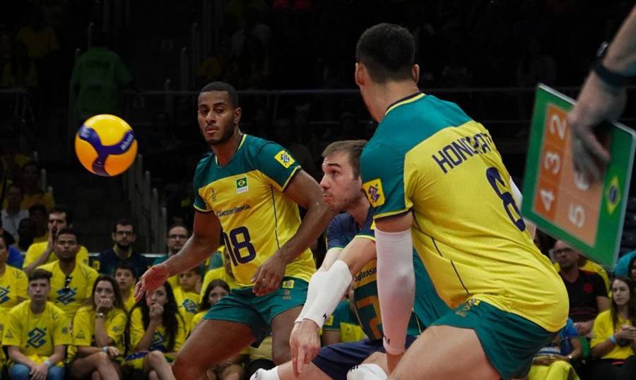 Brasil vence Itália no vôlei e está na Olimpíada de Paris 1