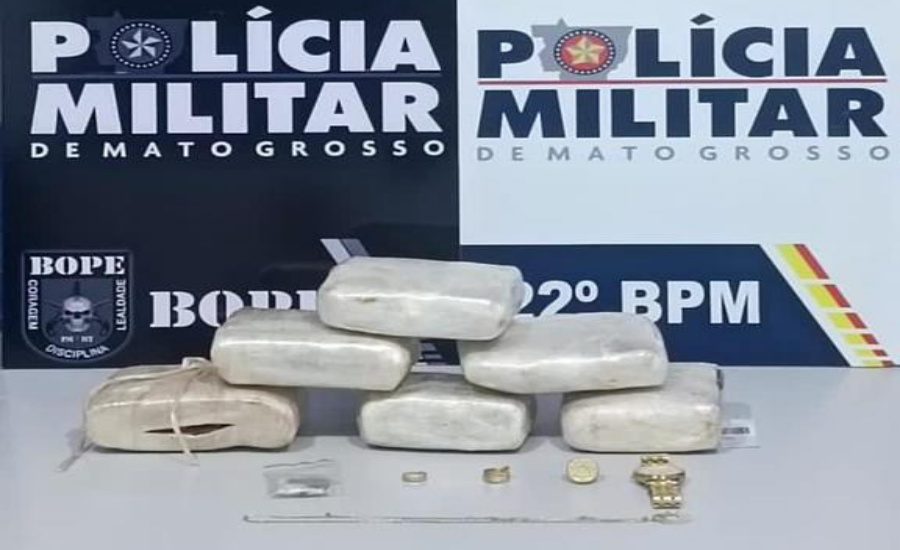 Polícia Militar apreende seis tabletes de maconha e prendem três pessoas por tráfico de drogas 1