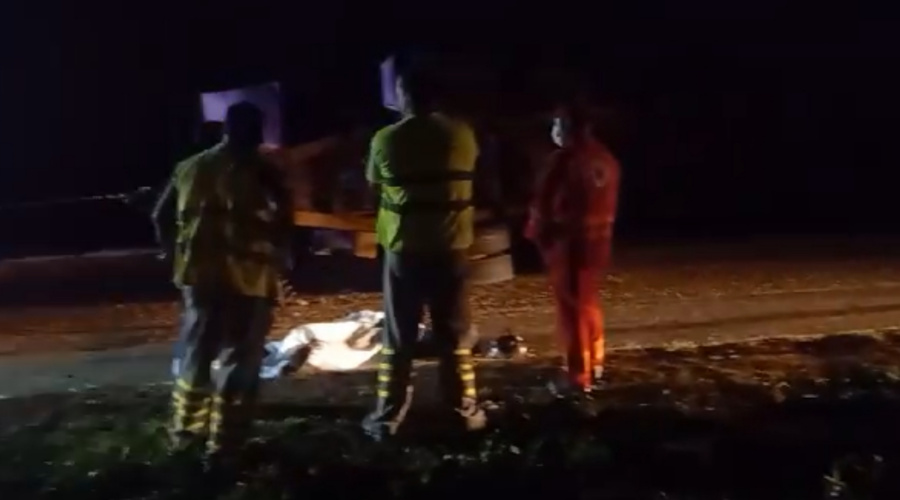 Motociclista de 55 anos morre após colidir em vagão de carreta tombada na MT 130 em Rondonópolis 1