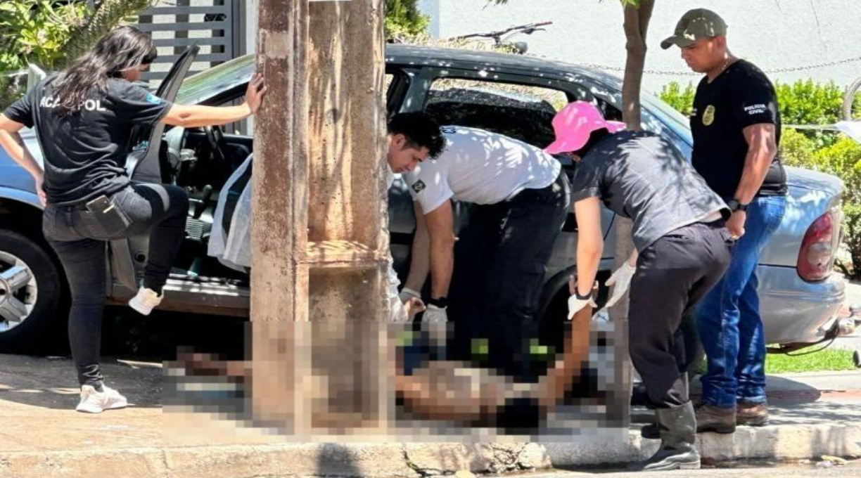 Bandidos invadem casa de tenente-coronel da PM para cometerem roubo, um morre e outro consegue fugir 1