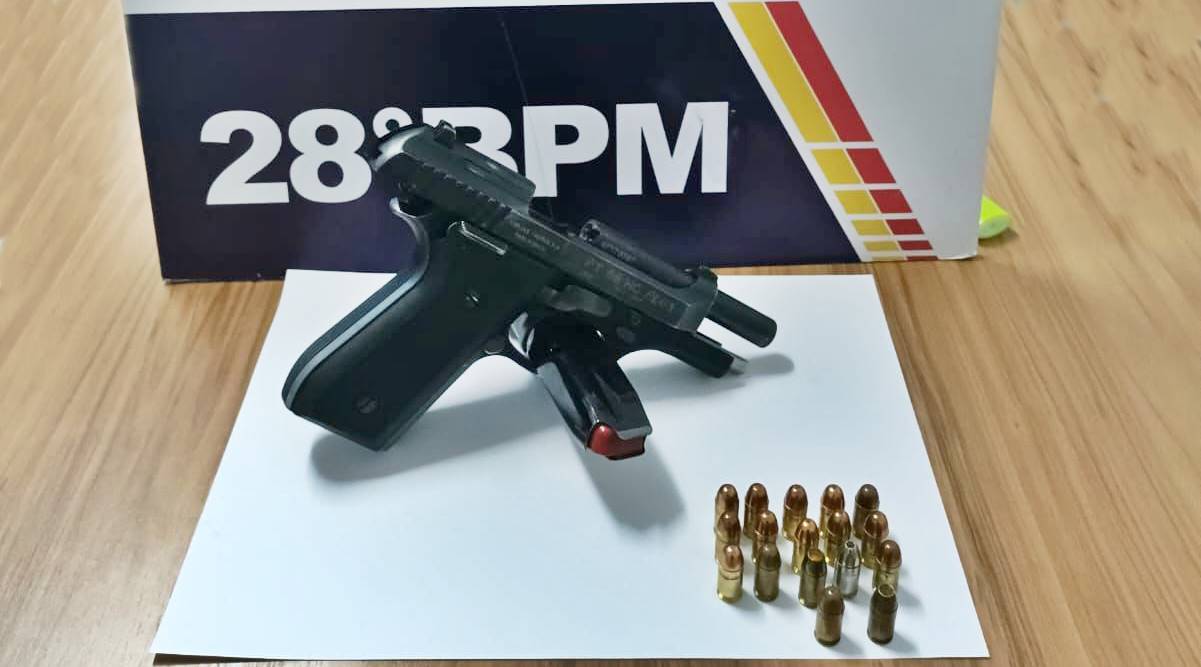 Indivíduo em visível estado de embriaguez é preso pela PM em Jaciara por porte de arma, desacato, ameaça e resistência 1