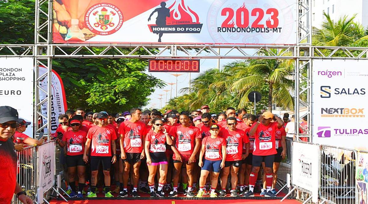 Corpo de Bombeiros realiza 2ª edição da Corrida Homens do Fogo 1