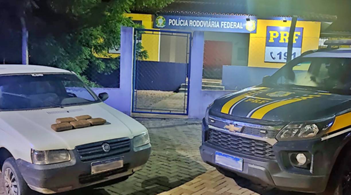 Durante Patrulhamento Polícia Rodoviária Federal (PRF) Localiza Compartimento Oculto em Veículo e Apreende 5 kg Cocaína 1