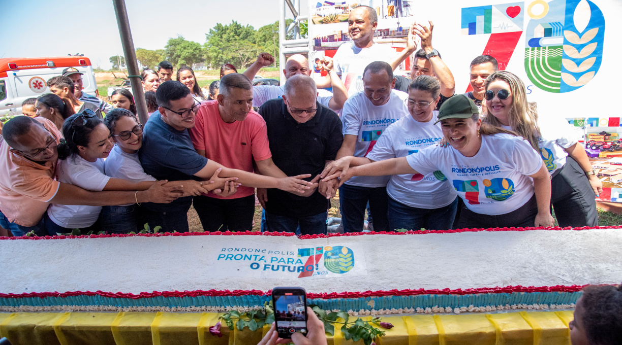 Rondonópolis comemora 70 anos com inaugurações e mutirão de serviços 1