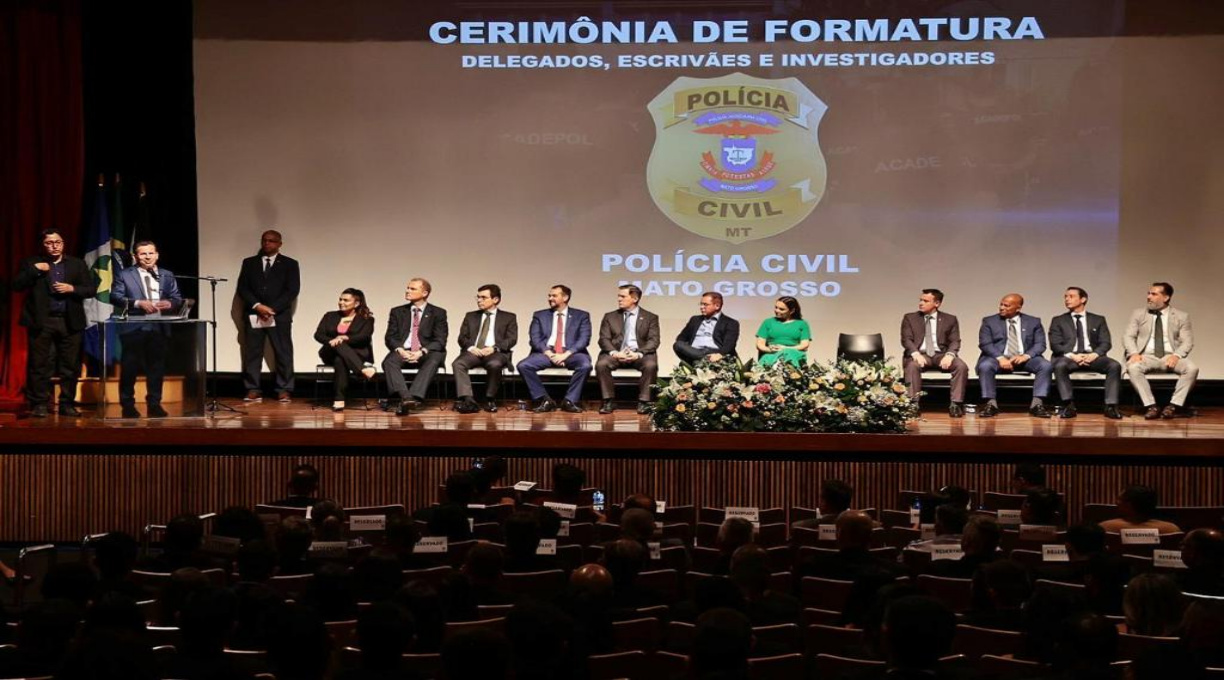 Formatura de 313 novos policiais reforça atuação da Polícia Civil no interior de MT 1