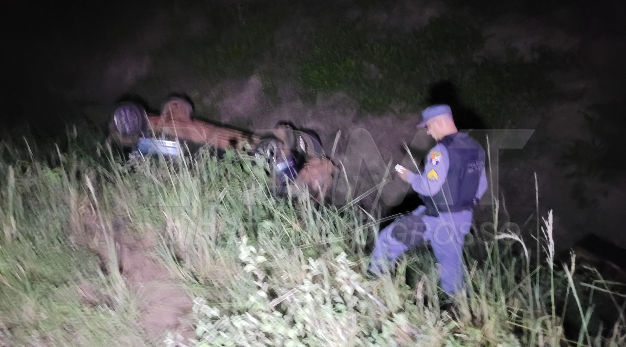 Motorista provoca colisão na MT 270 em Rondonópolis e foge abandonando motociclista ferido 1