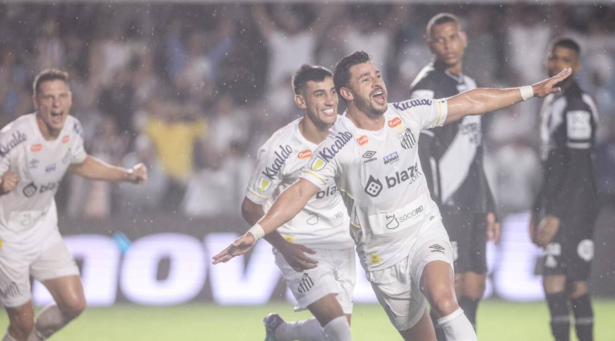 Santos joga bem, bate a Ponte Preta e vence a segunda no Paulistão 1