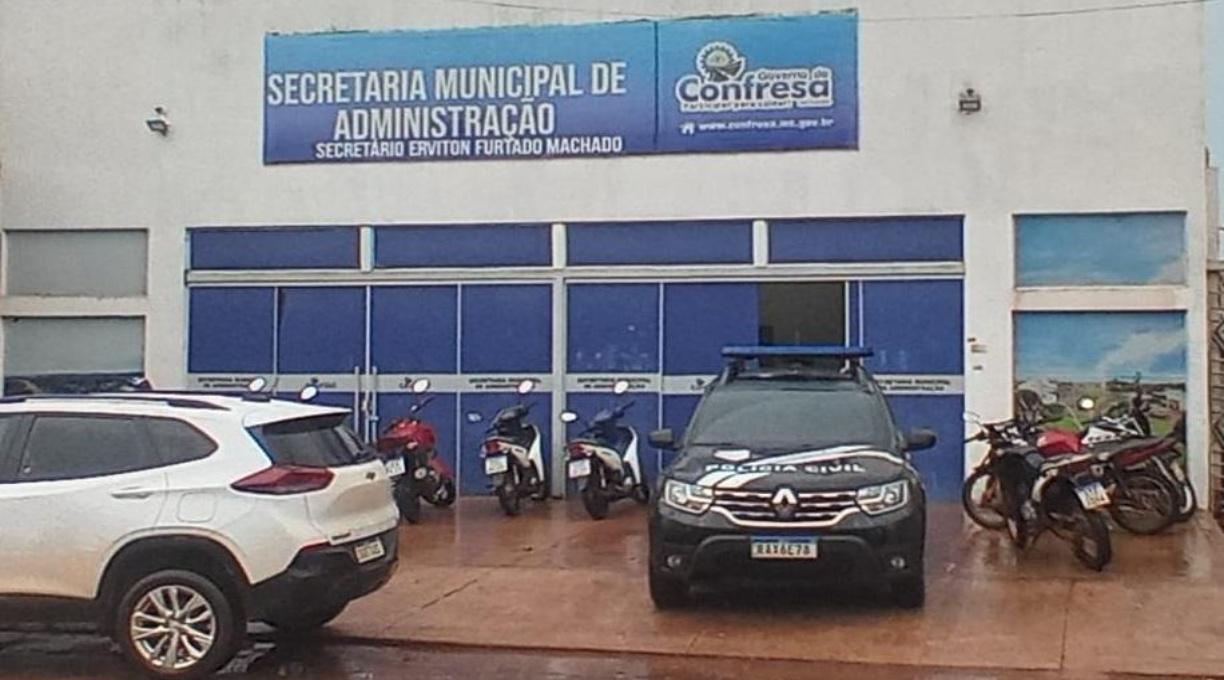 Polícia Civil investiga suspeita de fraude em licitação na Secretaria de Administração de Confresa 1