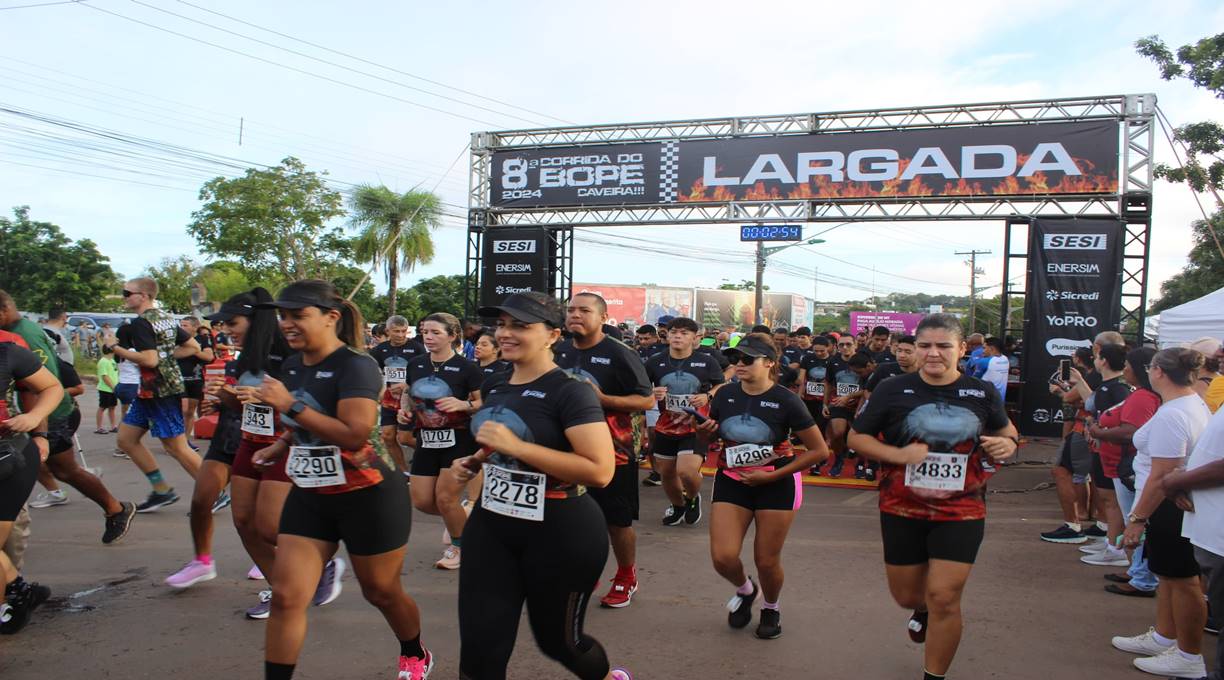 Polícia Militar reúne mais de cinco mil competidores na 8ª Corrida do Bope 1