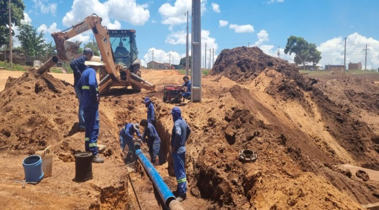 Sanear investe R$ 17 milhões e amplia redes de água e esgoto em Rondonópolis em quase 90 km 1