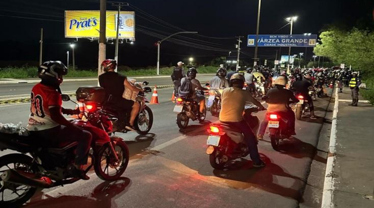 Abordagens da Lei Seca na ponte Sérgio Motta apreendem 82 motocicletas por irregularidades 1