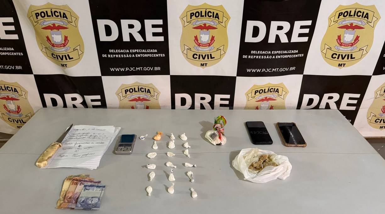 Traficante de drogas sintéticas e dono de boca de fumo são presos em ações distintas da Polícia Civil 1