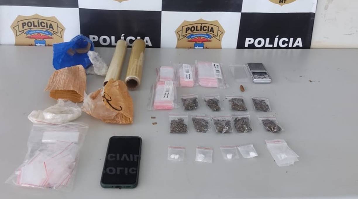 Polícia Civil prende traficante e fecha ponto de venda de droga em Primavera do Leste 1