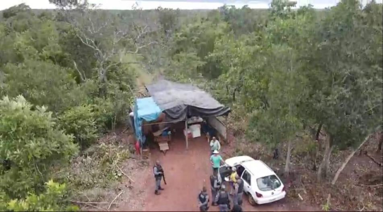 Forças de segurança frustram invasão de terras em Santo Antônio de Leverger 1