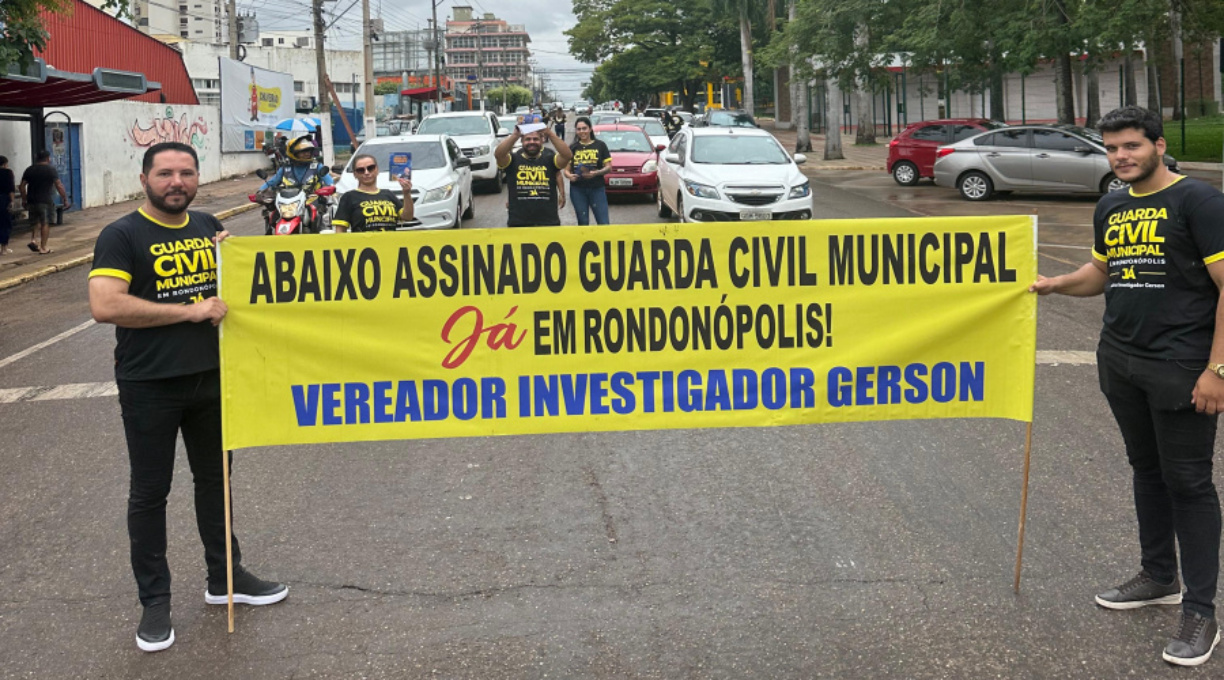 Pit Stop em prol da Guarda Civil Municipal é realizado pelo vereador Investigador Gerson 1