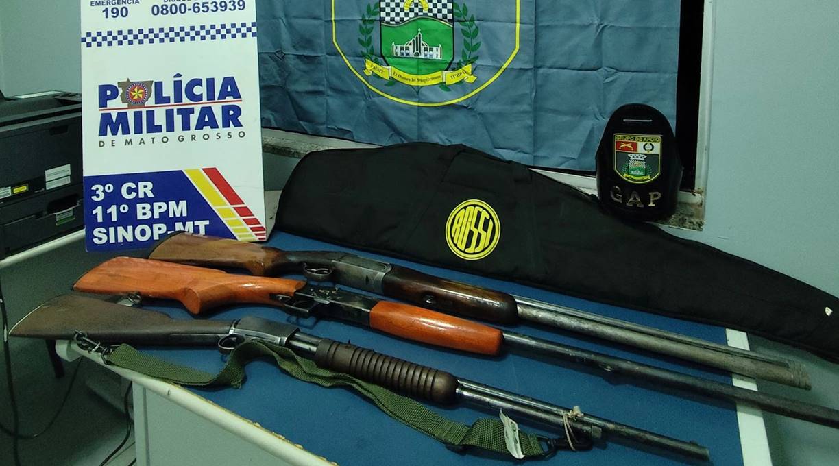 Casal suspeito de roubos a propriedades rurais é preso pela Polícia Militar em Sinop 1