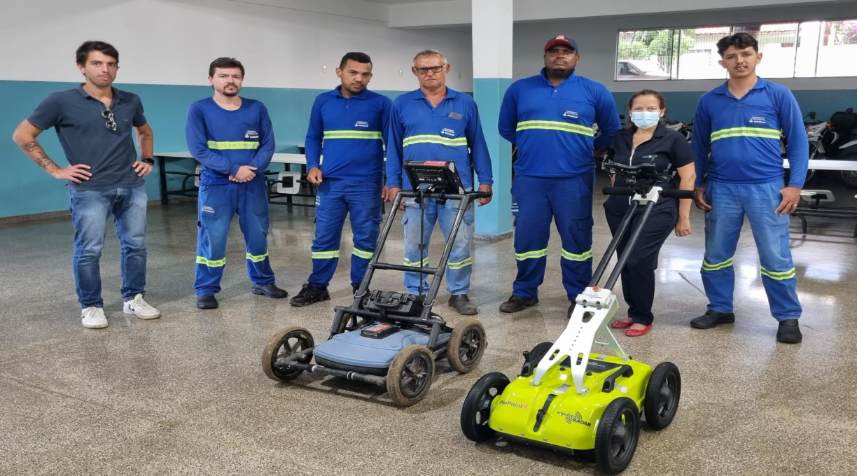 Sanear adquire equipamentos para agilizar mapeamento de redes de água e esgoto 1