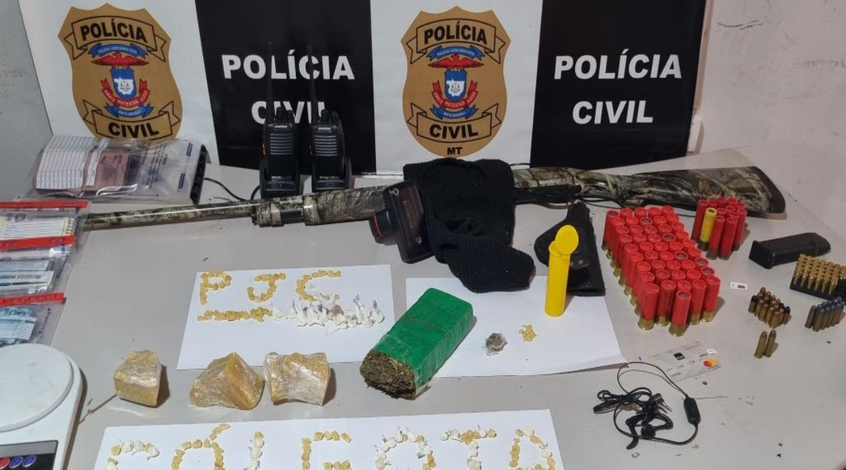 Operação Gólgota cumpre 17 mandados de busca contra facção criminosa em Poxoréu 1