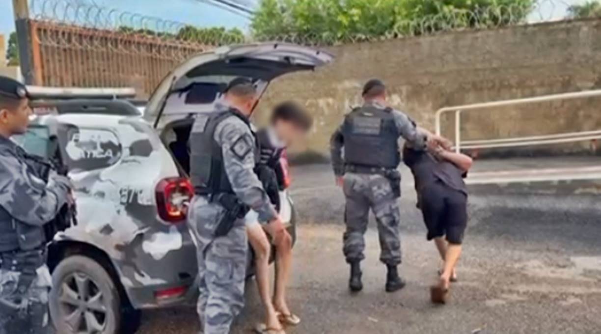 Arruaceiros gravam vídeos desafiando as forças policiais de Rondonópolis e acabam detidos pela Força Tática; veja video 1